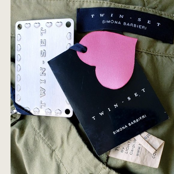 Twin Set by Simona Barbieri Cargo Pants NWT - Picture 5 of 5